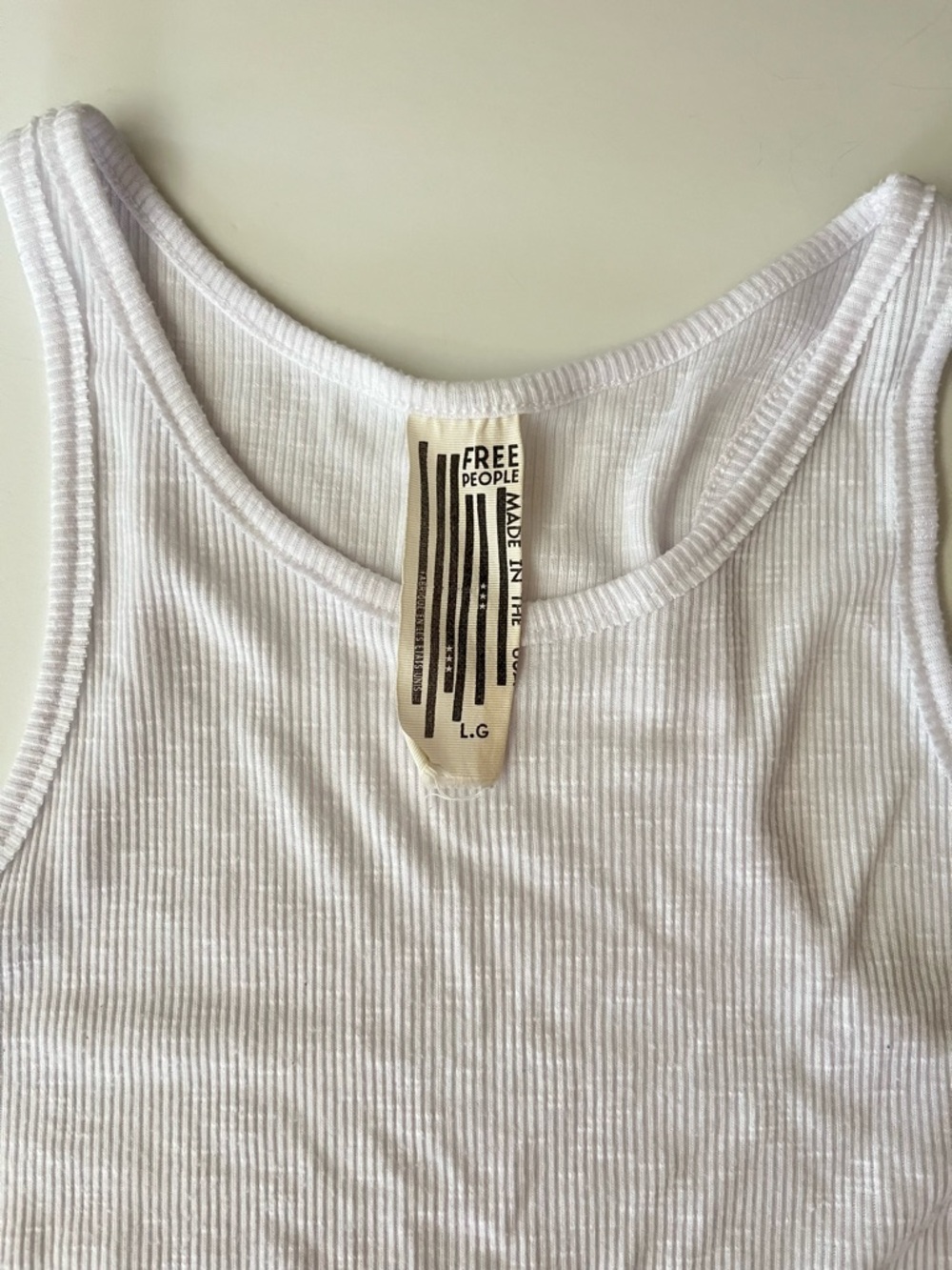 Free People | Long Beach Ribbed Tank Top - Picture 5 of 6